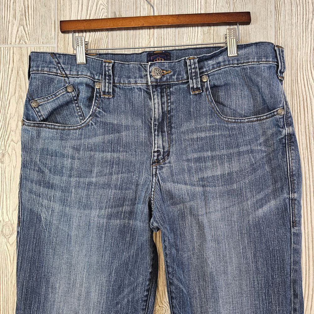 Rock & Republic Jagger Jeans Men's 38x32 (Actual 38x30) Distressed‎ Straight Leg - Picture 11 of 11